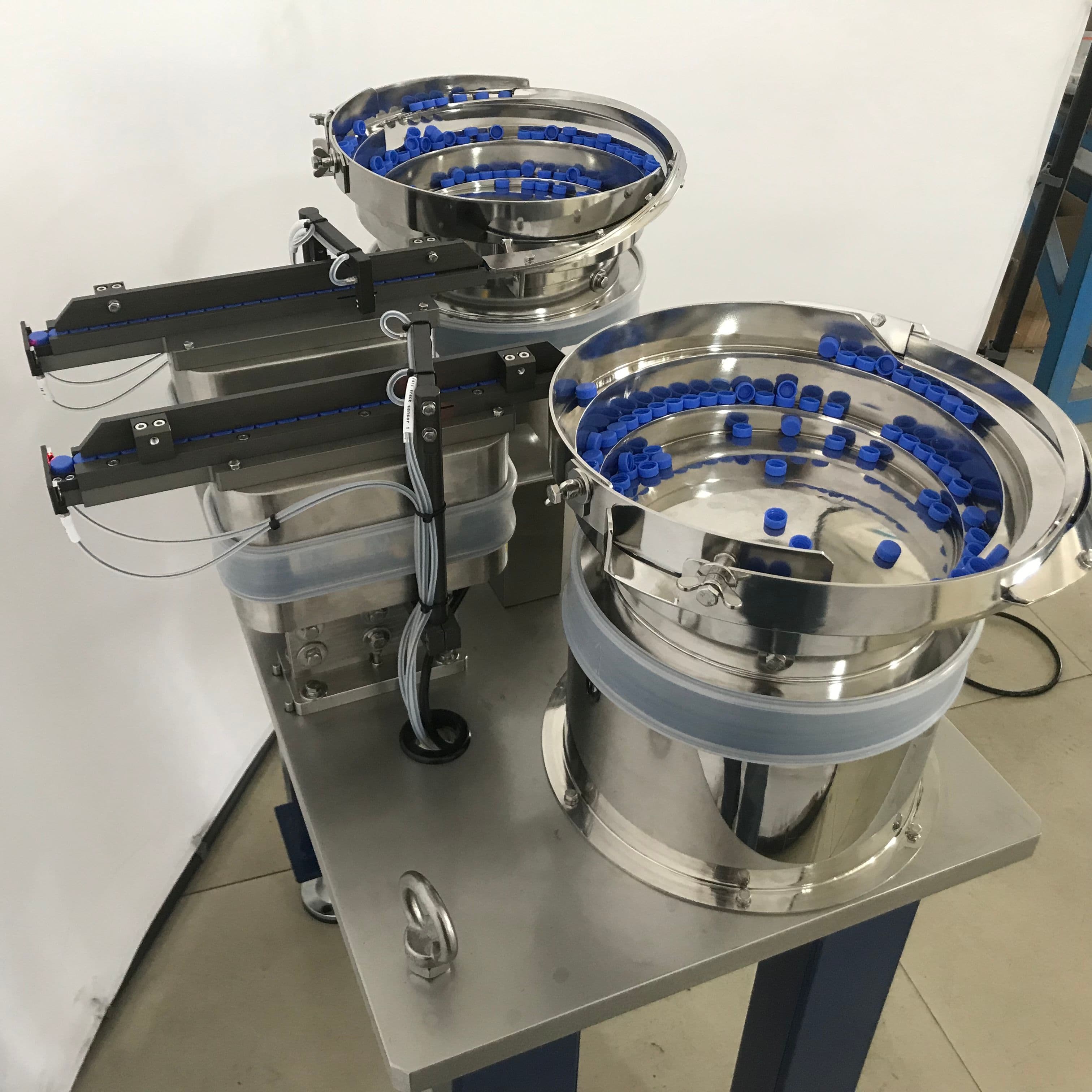 HONGCHAO brand customized SUS316 material
vibration bowl feeder for caps view 1