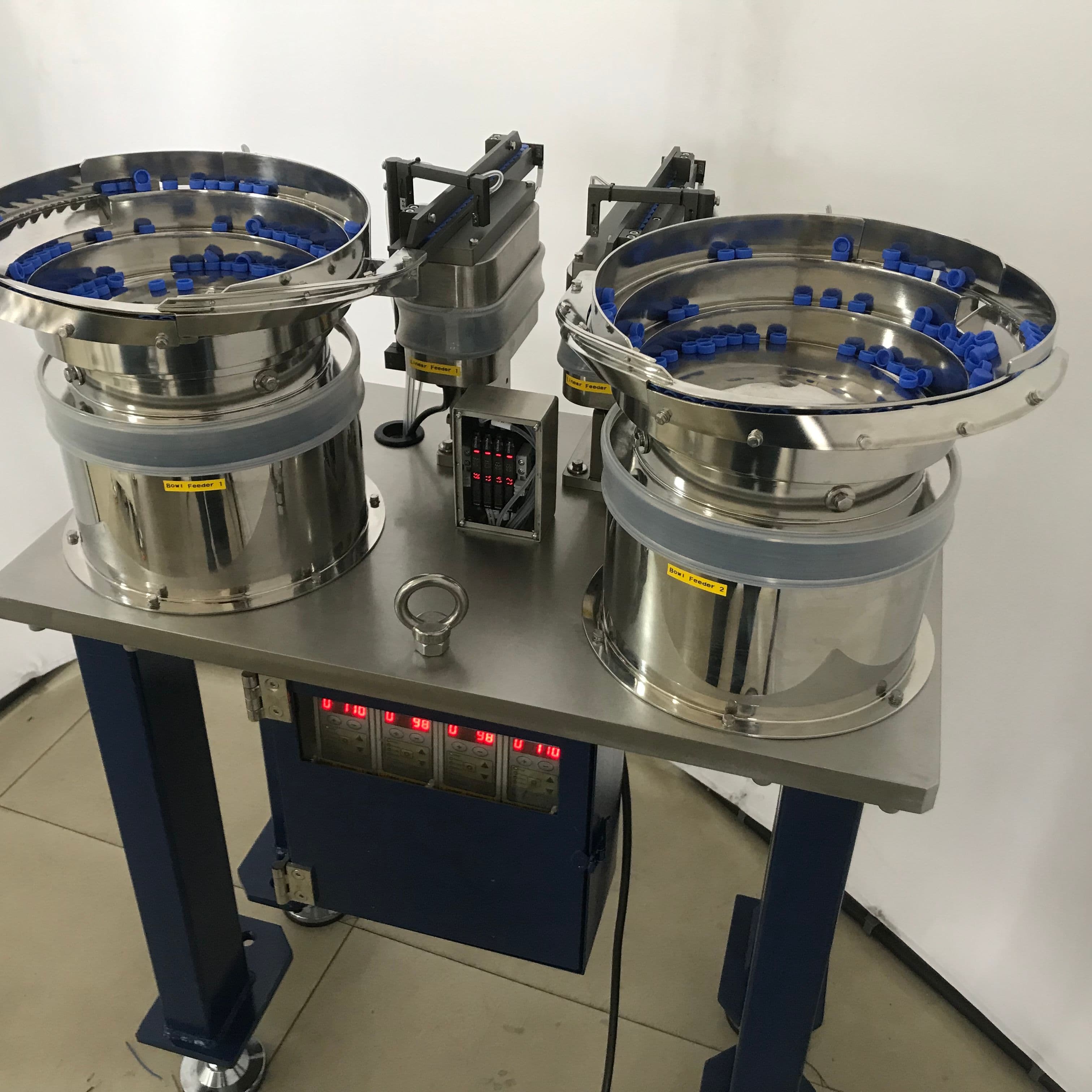 HONGCHAO brand customized SUS316 material
vibration bowl feeder for caps view 6