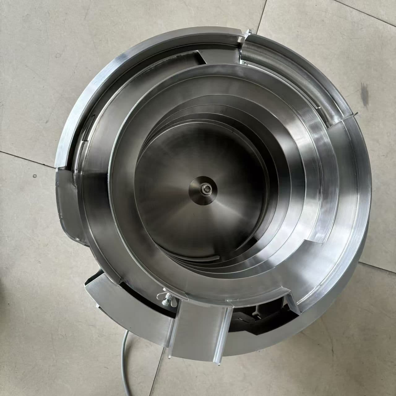 304 Stainless Steel Customizable Stainless Steel Vibratory Bowl Feeder with Variable Speed Controller view 1