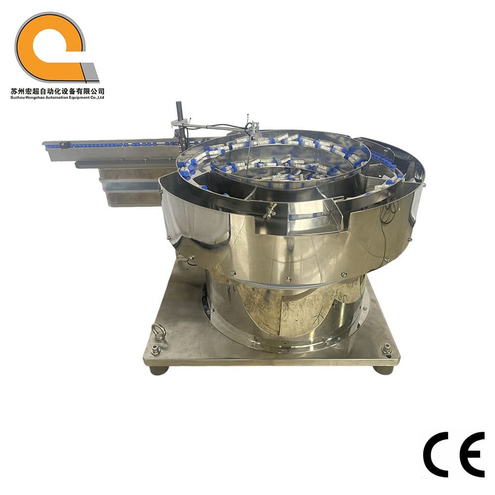 High Speed Custom Durable Vibration Bowl Feeder for Plastic bottles