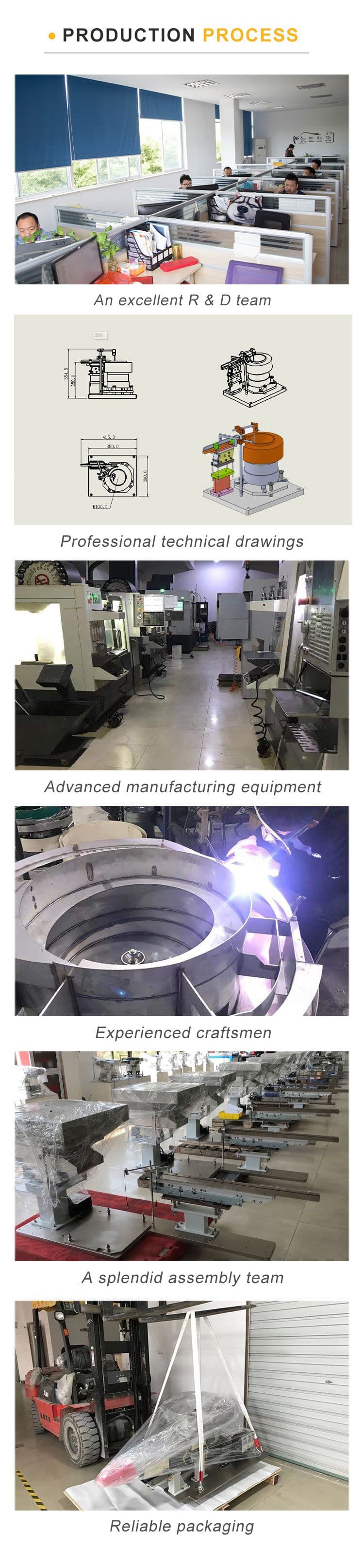 Automatic customized small vibratory bowl
feeder for small parts view 5