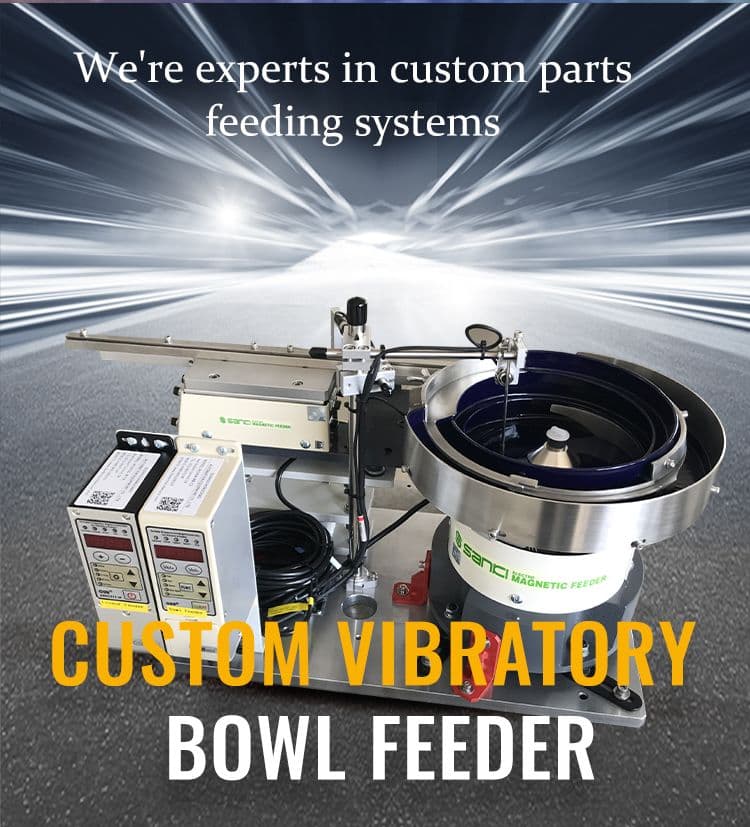 Customizable vibration bowl feeders for pawl view 3
