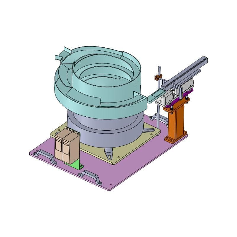 Factory directly supply customized automatic vibration bowl feeder for lids view 1