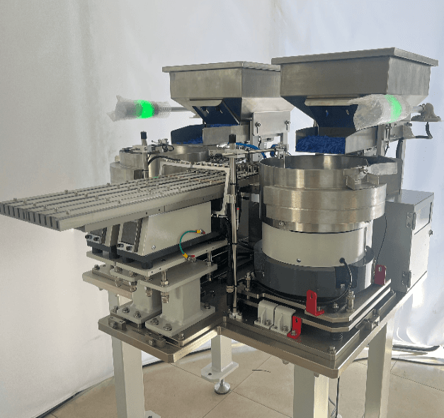 Compact Multilane Custom Vibration Bowl Feeder for Small Needle Protection view 4