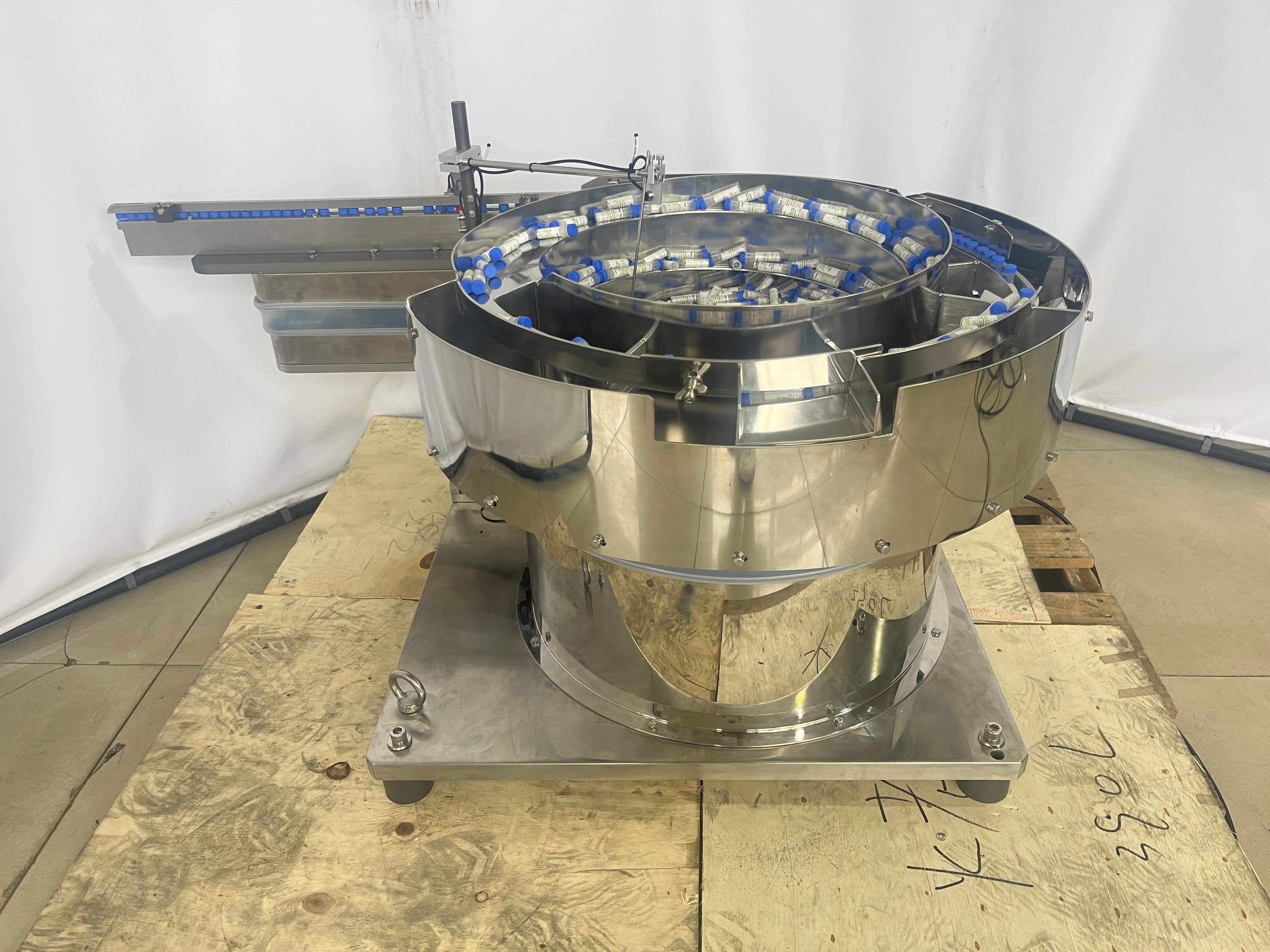 High Speed Custom Durable Vibration Bowl Feeder for Plastic bottles view 3