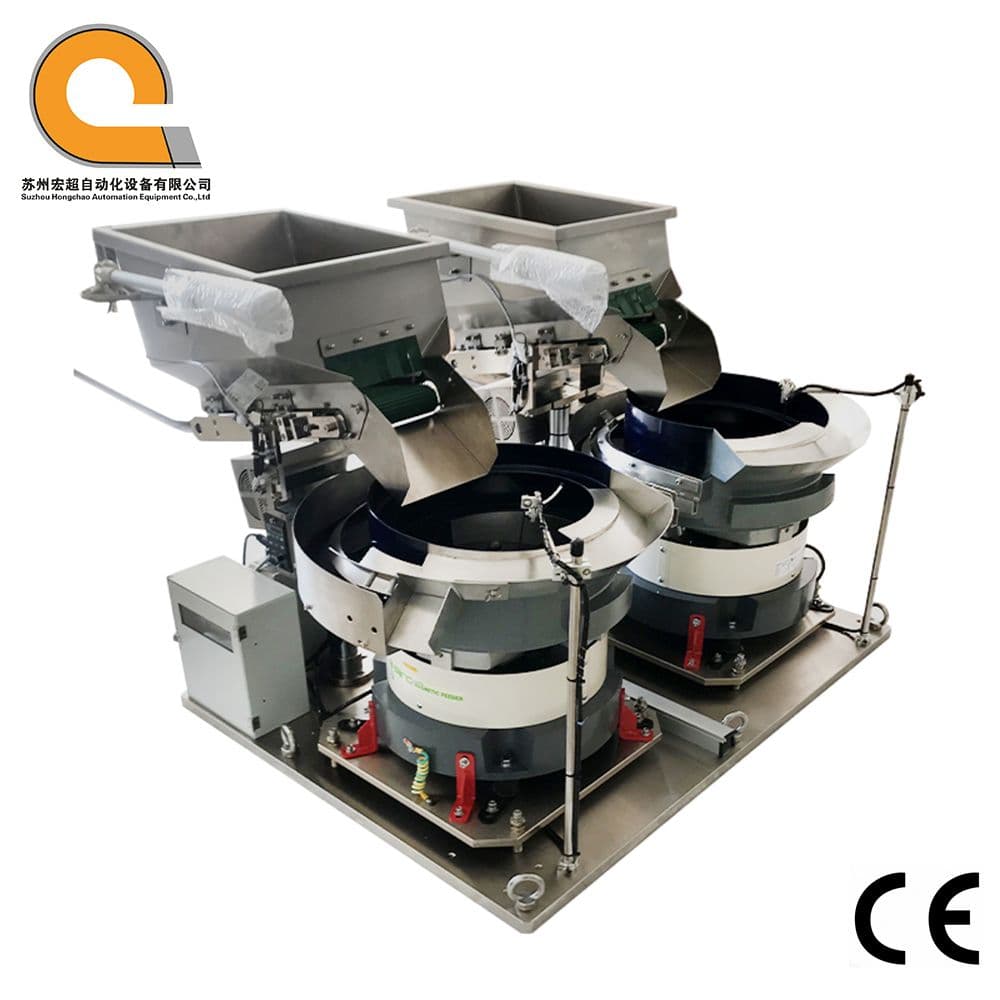 High performance multilane
customized vibration bowl feeder for clips