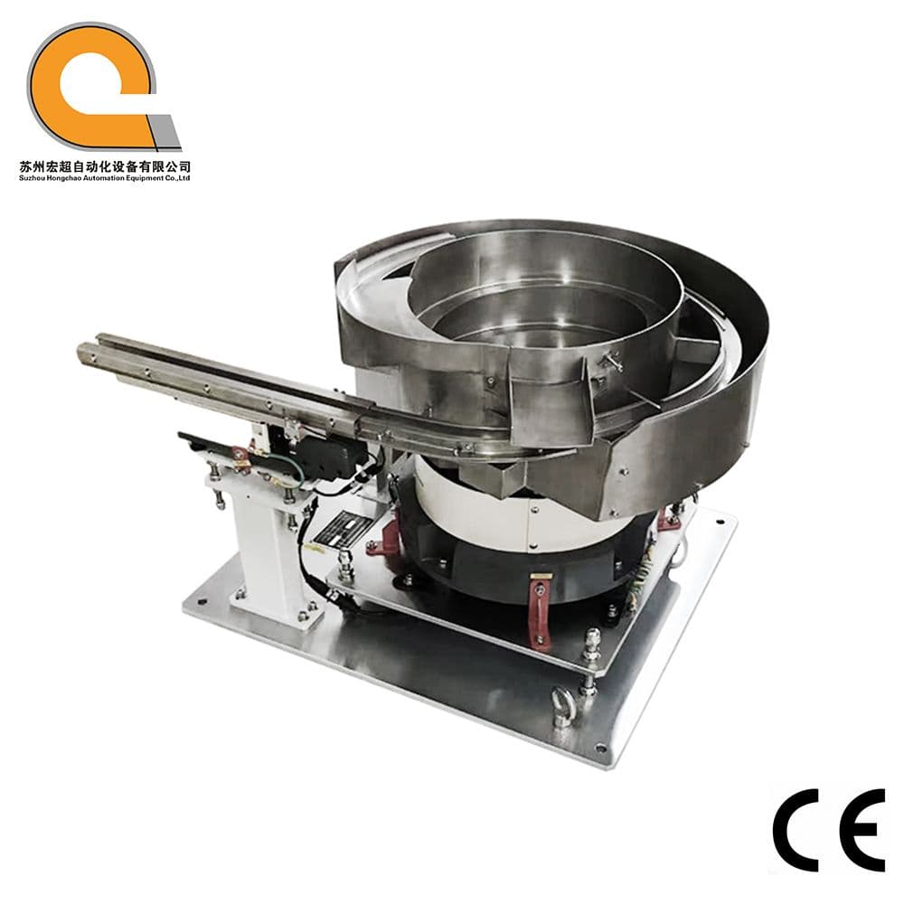High performance stainless steel food grade
custom electromagnetic vibration bowl feeder for caps