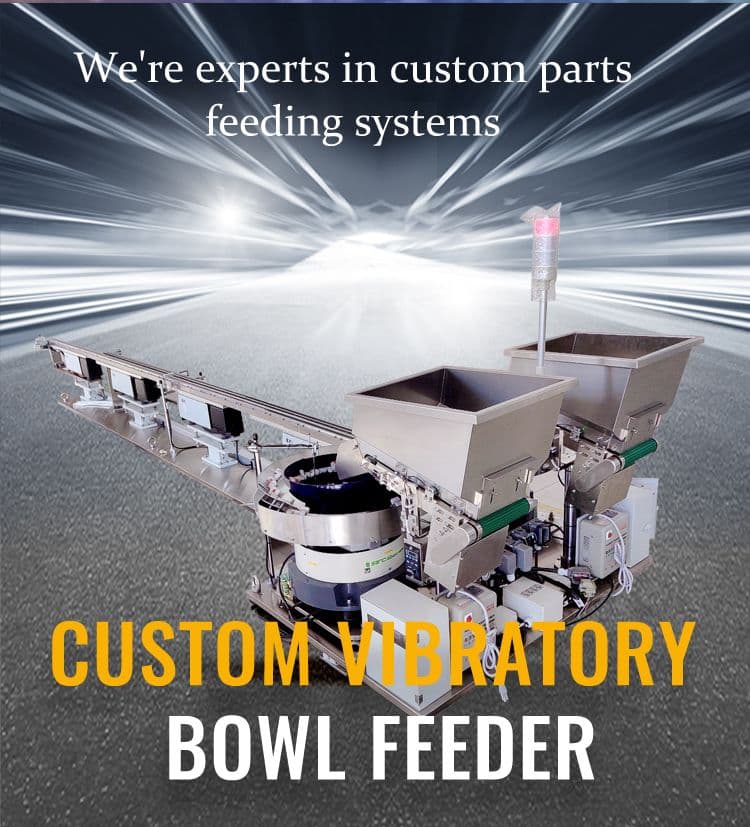 High performance multilane
customized vibration bowl feeder for clips view 5