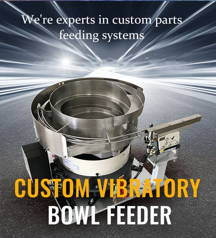 Factory directly supply customized automatic vibration bowl feeder for lids view 4
